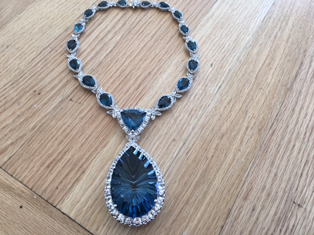 Just the Necklace; Aint She a Beauty? By Richard Berberian for Elyse Fine Jewelers